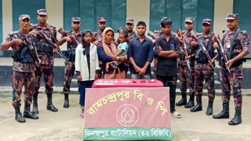BGB detains 1,326 Indian, Myanmar nationals in Oct