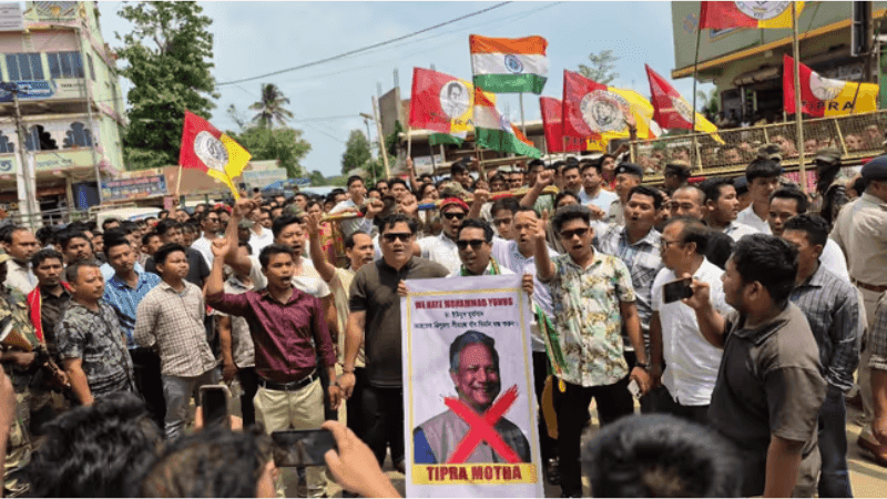 Tripura Protestors Spark Controversy with Aggressive Claims on Bangladeshi Soil: CHT Not Up for Negotiation