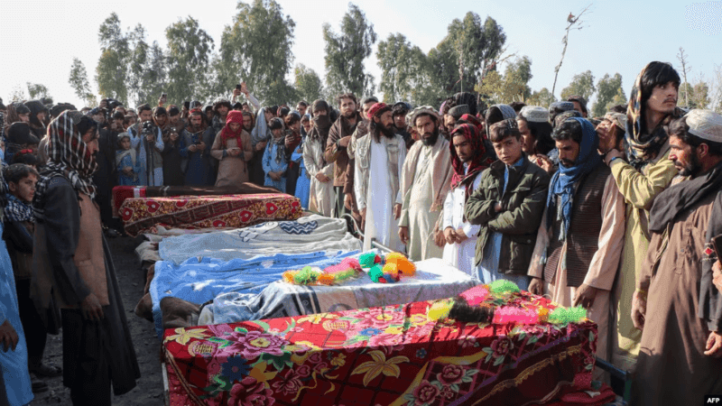 Nine children killed in Pakistani airstrikes in Afghanistan, Taliban says