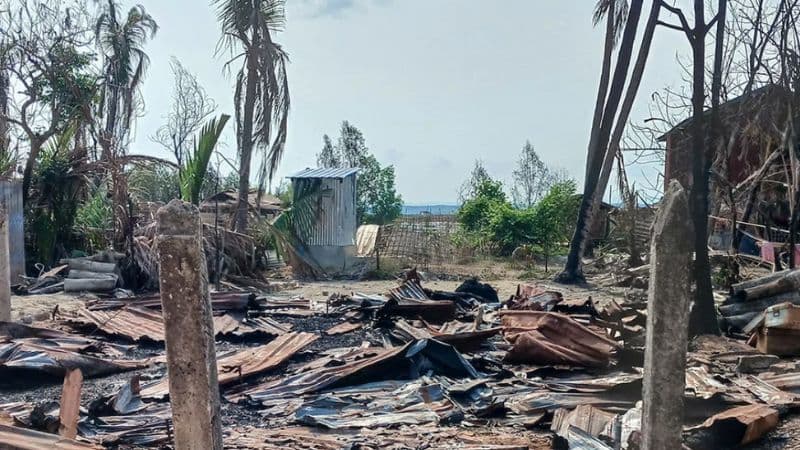 11 Rakhine Civilians killed in Junta Raid