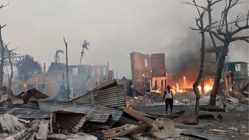 Myanmar Junta Airstrikes Kill At Least 20 in Shan State and Mandalay Region