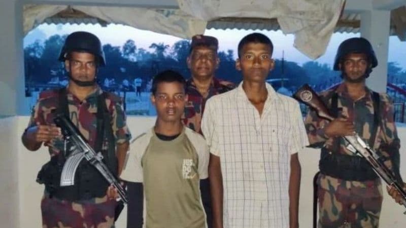 BGB brings back 2 Bangladeshi minors from Arakan army's custody