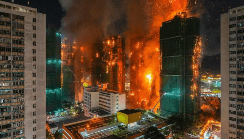 Hong Kong Fire Tragedy: 44 Dead, 279 Missing After Inferno Engulfs Residential Towers