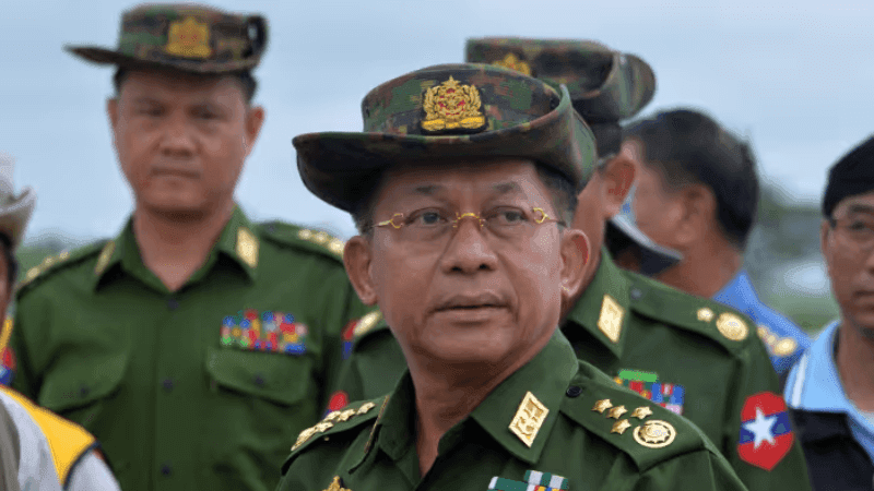 Min Aung Hlaing’s First Visit to China Since 2021 Coup