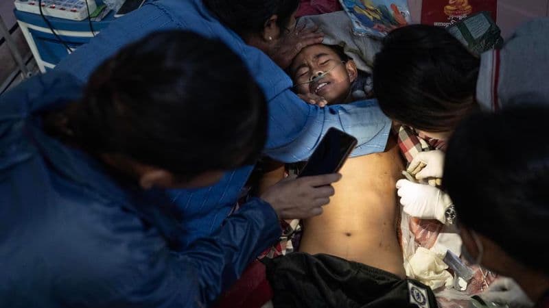 The secret jungle hospital where Myanmar’s rebels are treated
