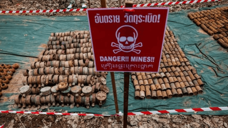 Landmine Casualties Hit Four-Year High as Conflicts Intensify in Syria and Myanmar