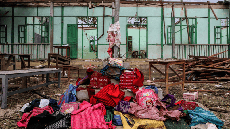 Books, Blood, and Bombs: 20 Children Killed in Myanmar Junta School Airstrike