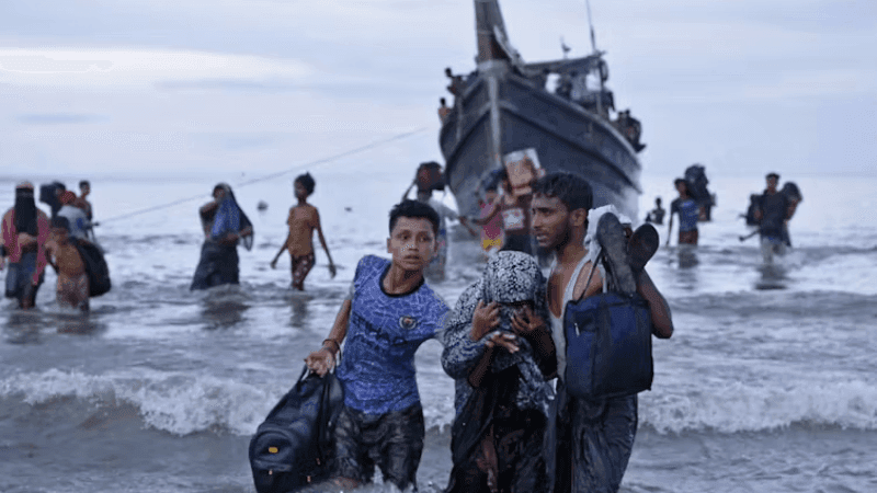 India Forced 43 Rohingya Refugees Overboard into Andaman Sea