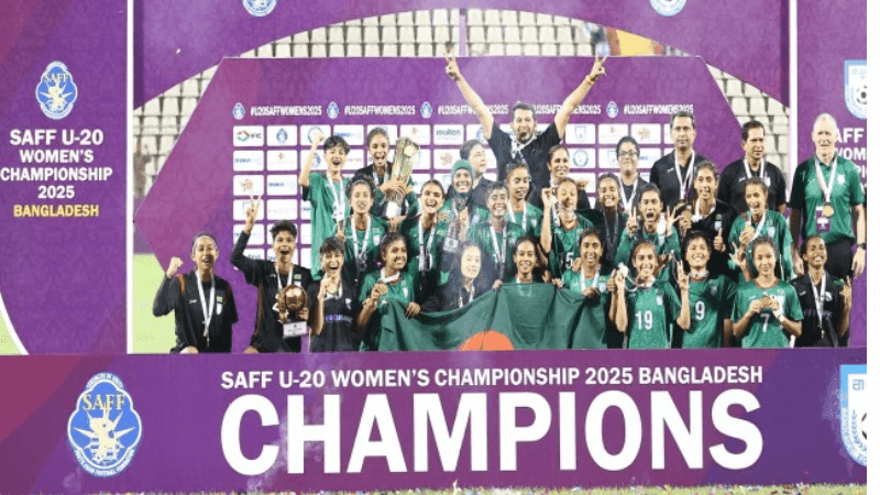 Bangladesh Crowned Back-to-Back Champions 2025 in SAFF U-20 Women’s Football