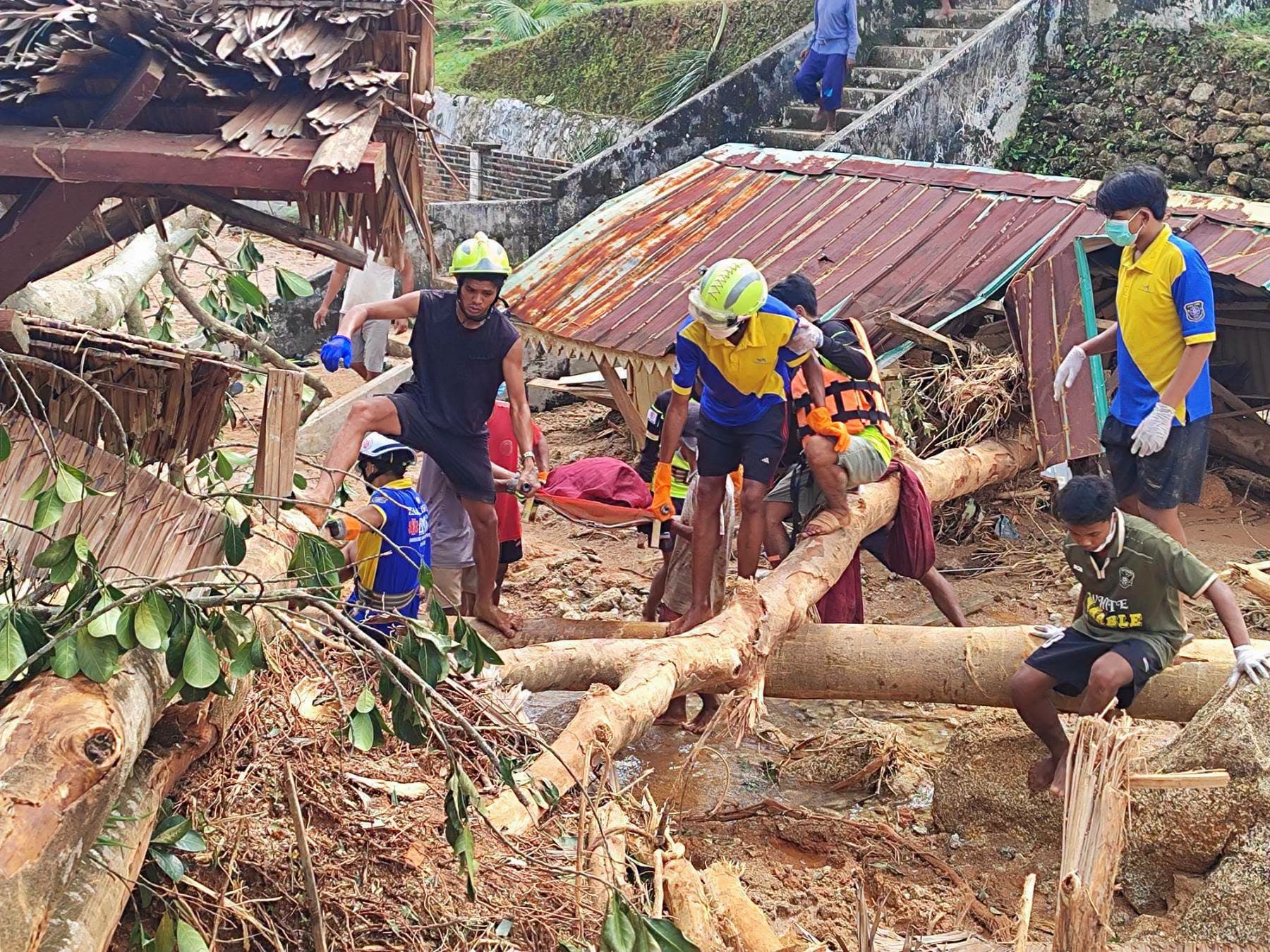 Floods and landslides kill 32 in Myanmar’s Dawei region, dozens still missing
